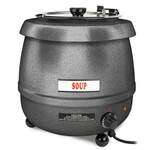 Thunder Group SEJ31000C, 10.5-Quart Stainless Steel Soup Warmer, Silver