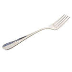 Thunder Group SLDM206, 7.1-Inch Mirror Finish 420 Stainless Steel Diamond Dinner Fork, DZ