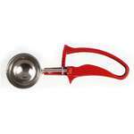 SLDS224G, 1.3-Ounce Stainless Steel Ice-Cream Disher, Size 24, Coated Handle, Red