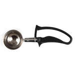 SLDS230G, 1-Ounce Stainless Steel Ice-Cream Disher, Size 30, Coated Handle, Black