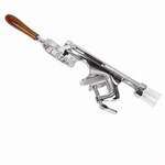 SLDWO001, Aluminum Chrome Finish Table Mount Wine Opener