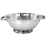 Thunder Group SLIL001, 3 Qt Stainless Steel Colander with Base and 2 Handles, Round