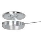 Thunder Group SLSAP4070, 7-Quart 18/8 304 Stainless Steel Saute Pan with Cover