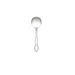 Thunder Group SLSF113, Sunflower Heavyweight Bouillon Spoon, 420 Stainless Steel, Mirror Finish, DZ