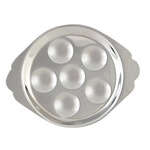 Thunder Group SLSN006D, Stainless Steel 6 Holes Snail Dish