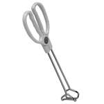 SLSR015, 15-Inch 2-Piece Stainless Steel Dual Grip Scissor Tong