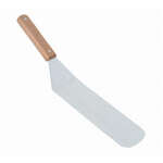 SLTWBT010, Stainless Steel Round Blade Turner with 10-Inch Blade, Wood Handle