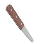 SLTWCK007, 7.25-Inch Clam Knife, Wood Handle