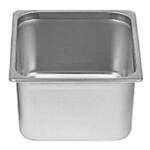 Thunder Group STPA6166, Sixth Size Stainless Steel 6-Inch Deep 22 Gauge Anti Jam Pans
