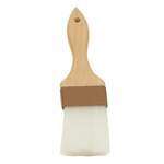 Thunder Group WDPB004N, 3-Inch Wooden Pastry Brush Flat Nylon Bristle