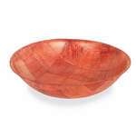 Thunder Group WDTSB016, 16x4-Inch Woven Wood Salad Bowl, 12/CS