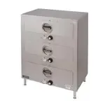 Toastmaster 3C84DT09, Free Standing Commercial Food Warmer Three Drawer, cULus, ETL, NSF