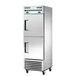 True Refrigeration True T-23DT-HC, 30-Inch Half Solid Dual Temperature 2-Door Reach-In Refrigerator/Freezer