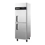 Turbo Air JRF-19, 2 Solid Door Dual Temperature Freezer