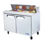 Turbo Air MST-48-N 2 Solid Doors Sandwich/Salad Unit