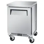 Turbo Air MUR-20S-N6, 1 Solid Door Undercounter Refrigerator, Shallow Depth