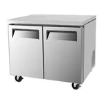 Turbo Air MUR-36L-N6 1 Solid Door Undercounter Refrigerator, Low Boy