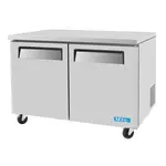 Turbo Air MUR-48-N 2 Solid Doors Undercounter Refrigerator