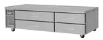 Turbo Air PRCBE-96F-N, 4 Drawers 96-inch SS Chef Base Freezer