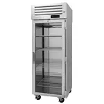 Turbo Air PRO-26H-GS-PT 1 Glass and 1 Solid Door Pass-Thru Heated Cabinet, Left-Hinged, 26.2 Cu.Ft.