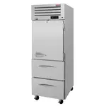 Turbo Air PRO-26R-D2-N 1 Solid Door Top Mount Reach-In Refrigerator, 2 Drawers