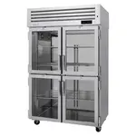 Turbo Air PRO-50-4H-G 4 Glass Half Doors Heated Cabinet, 47.4 Cu.Ft.