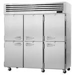 Turbo Air PRO-77-6H 6 Solid Half Doors Heated Cabinet, 73.9 Cu.Ft.