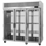 Turbo Air PRO-77H-G-PT 6 Glass Doors Pass-Thru Heated Cabinet