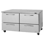 Turbo Air PUR-60-D4-N 4 Drawers Undercounter Refrigerator