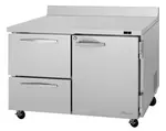 Turbo Air PWF-48-D2L-N, 2 Drawers1 Left-Hinged Door Worktop Freezer