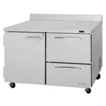 Turbo Air PWR-48-D2L-N, 2 Drawers 1 Left-Hinged Door Worktop Refrigerator