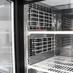 Turbo Air TBB-24-60SGD-N 61-Inch 2 Glass Door Underbar Back Bar, Black Vinyl Exterior