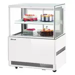 Turbo Air TBP36-46NN-W, 36-inch White 2 Tiers Stainless Steel Refrigerated Bakery Case