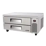 Turbo Air TCBE-48SDR(E)-N, 48-Inch 2 Drawers Chef Base Refrigerator, Stainless Steel