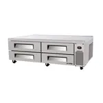 Turbo Air TCBE-82SDR(E)-N, 82-Inch 4 Drawers Chef Base Refrigerator, Stainless Steel