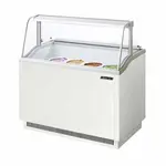 Turbo Air TIDC-47W-N 47-Inch W Ice Cream Dipping Cabinet, White