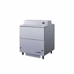 Turbo Air TMKC-34D-N-SS 34-Inch L Dual Access Milk Cooler, Stainless Steel Ext. SS Int.