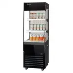 Turbo Air TOM20-60N-B 20-Inch Vertical Black Open Display Merchandiser, Slim-Line