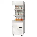 Turbo Air TOM20-60N-W 20-Inch Vertical White Open Display Merchandiser, Slim-Line