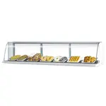 Turbo Air TOMD-60LW Open Display Merchandiser 63-Inch L Non Ref. Top Case-Low, 1 Tier, White