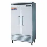 Turbo Air TSR-35SD-N 2 Solid Doors Reach-In Refrigerator, Bottom Mount