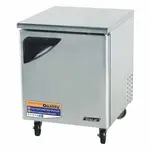Turbo Air TUR-28SD-N 1 Solid Door Undercounter Refrigerator