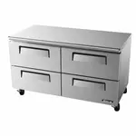 Turbo Air TUR-60SD-D4-N 4 Drawers Undercounter Refrigerator