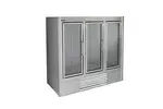 Universal Coolers ADM-3-SC 82x30x78-Inch Beverage Merchandiser, Glass Swinging Anthony Doors, Self-Contained