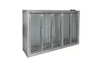 Universal Coolers ADM-5S 126x30x78-Inch Beverage Merchandiser, Glass Swinging Anthony Doors, Remote System (Discontinued)