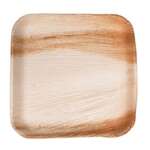VerTerra 01-20-20B 8-inch Eco-Friendly Square Palm Leaf Plate, 300/CS