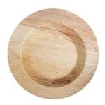 VerTerra Dinnerware VerTerra 01-33-15B 6-inch Eco-Friendly Round LIP Palm Leaf Single Use Plate, 300/CS