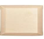VerTerra Dinnerware VerTerra TG-DE-5X7 5x7-inch Eco-Friendly Fixed Sided Rectangular Single Use Wooden Tray, 300/CS