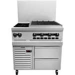 Vulcan 36R-2B24CB, 36-Inch Commercial Gas Range