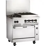 Vulcan 36S-2B24CBN, 36-Inch Gas Restaurant Range